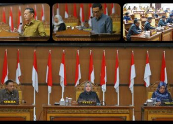 Rapat Paripurna DPRD Tanjabtim Dalam Rangka Penyampaian Pandangan Akhir Fraksi Fraksi Terhadap LKPJ Bupati Tahun 2024