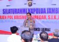 Silaturahmi Kapolda Jambi dan Insan Pers, Kolaborasi Institusi Polri dan Media sebagai Mitra Menjaga Demokrasi dan Keterbukaan Informasi Publik