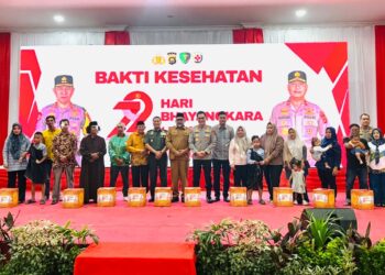 Wujud Nyata Kepedulian Polri untuk Masyarakat, Polda Jambi Gelar Bakti Kesehatan dalam Rangka Hari Bhayangkara ke-79