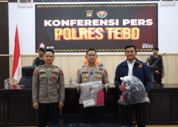 Rampas Sepeda Motor Untuk Pulang Kampung, Satreskrim Polres Tebo Ringkus Pelaku Pembunuhan di Rimbo Bujang