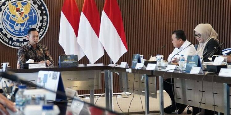 Bupati Dillah Hadiri Audensi Bersama Menteri AHY
