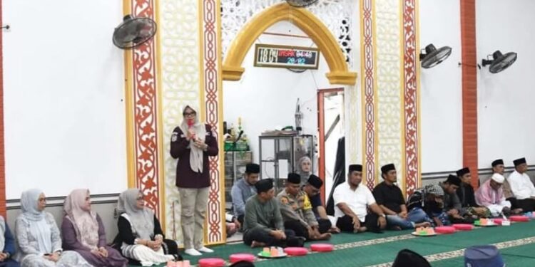 Hj Dillah Hich Bupati Tangan Timur Safari Ramadhan di Masjid Asy Syuhada