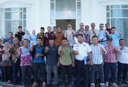 Ketua DPRD Dampingi H. Bakri Dalam Kunjungan Kerja Strategis Di Kabupaten Tanjung Jabung Timur