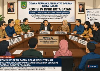 Dugaan Ketidaksesuaian Administrasi KB Djuwita Prakarsa Dibawa ke Forum RDP DPRD Batam